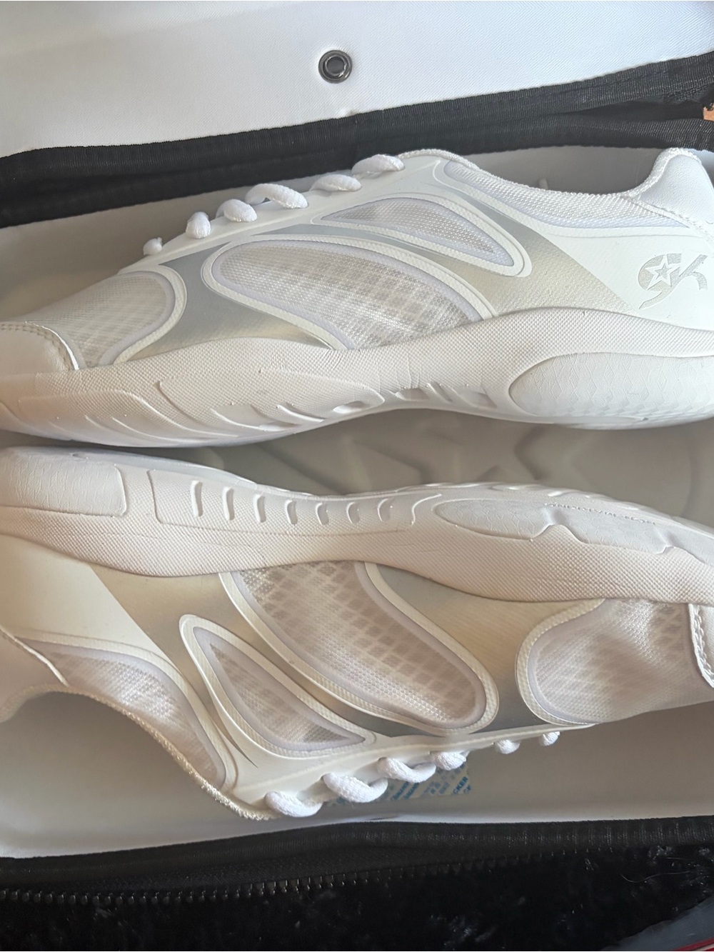 White Athletic Sneakers - Minimal Modern Design
